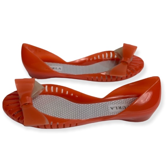 Furla Shoes - Furla • Jelly Ballet Bow Flats